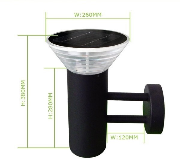 solar light for compound wall